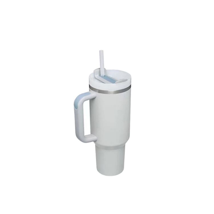 Picture of 1.2L Stainless Steel Tumbler with Lid and Straw