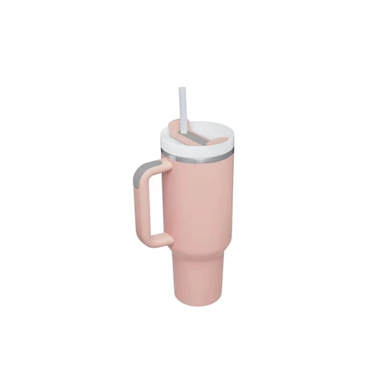 Picture of 1.2L Stainless Steel Tumbler with Lid and Straw