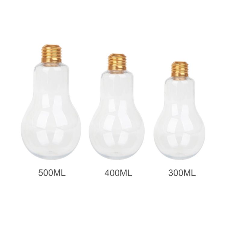 Picture of 500ml Bulb Shaped Plastic Bottle