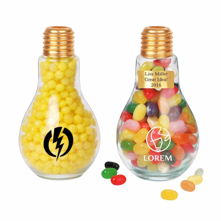 Picture of 400ml Bulb Shaped Plastic Bottle