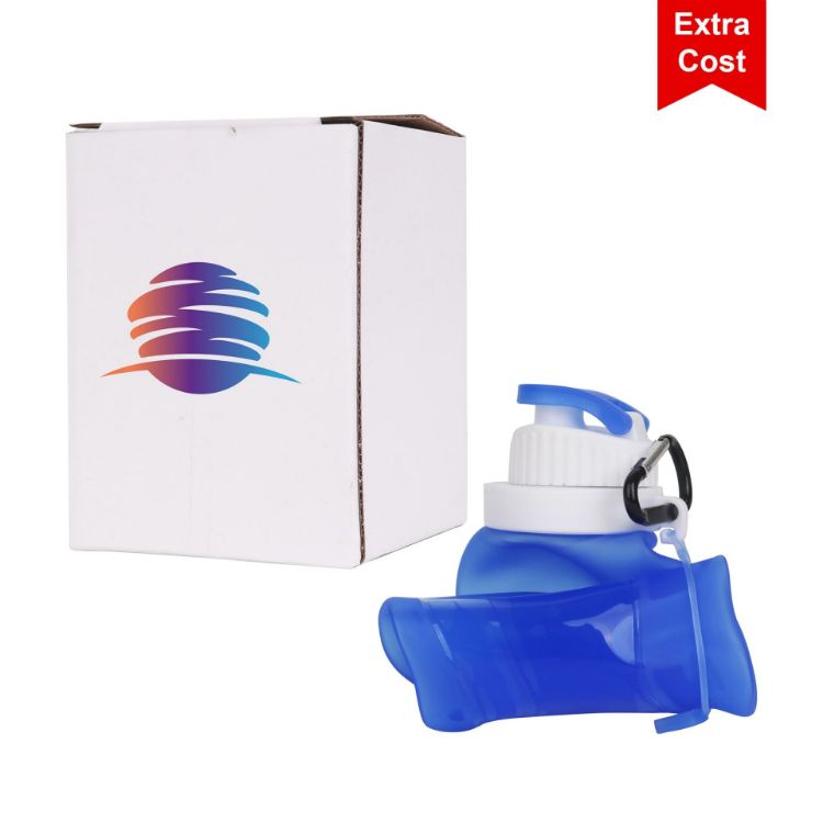 Picture of 500ml Collapsible Silicone Drink Bottle