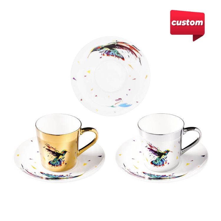 Picture of 250ML Ceramic Mirror Reflection Coffee Mug