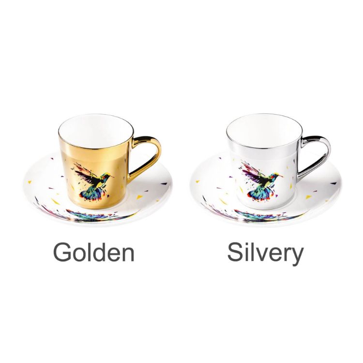 Picture of 250ML Ceramic Mirror Reflection Coffee Mug