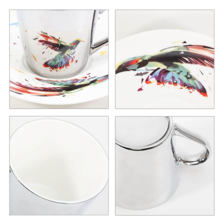 Picture of 250ML Ceramic Mirror Reflection Coffee Mug