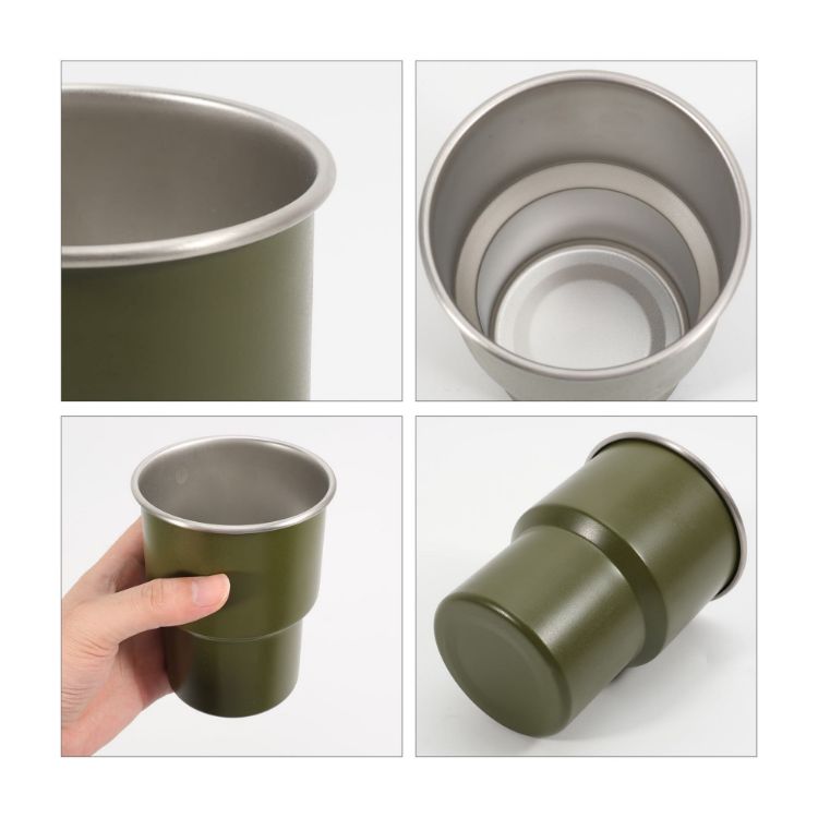 Picture of 280ML/500ML Stainless Steel Camping Mug