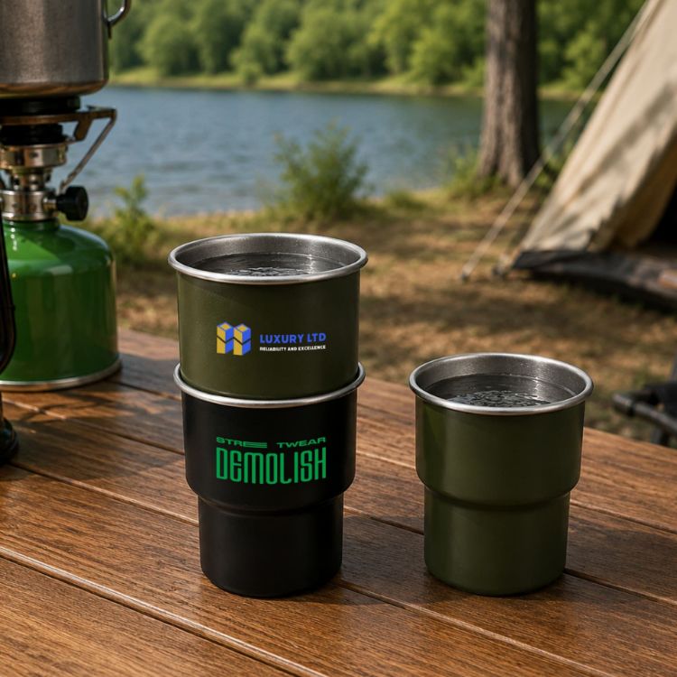 Picture of 280ML/500ML Stainless Steel Camping Mug