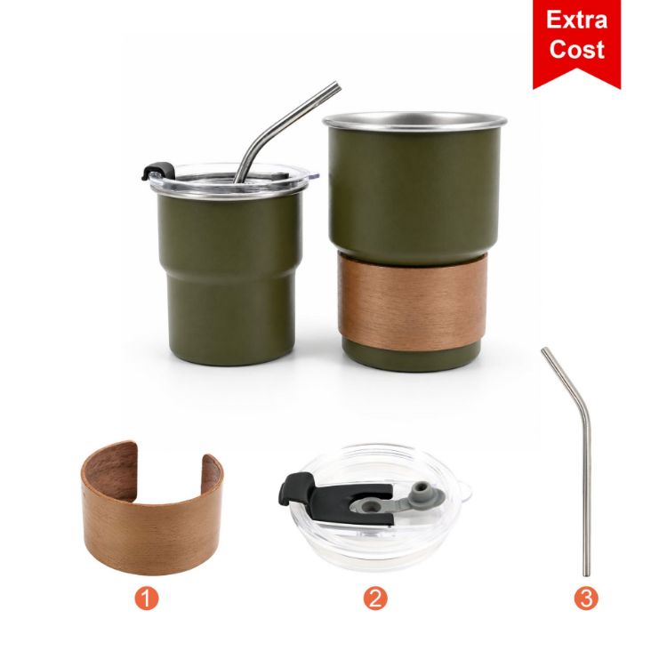 Picture of 280ML/500ML Stainless Steel Camping Mug