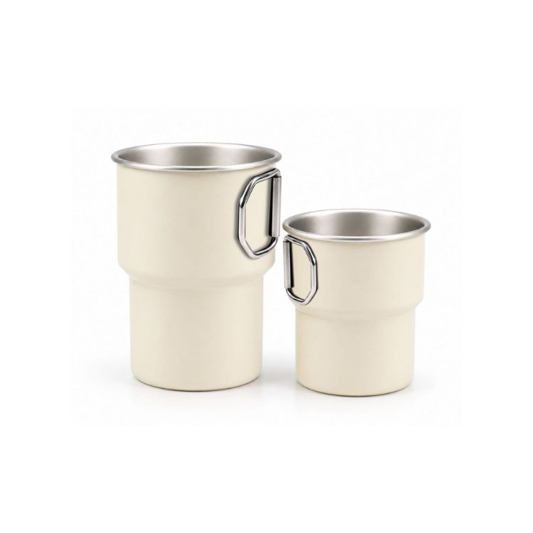 Picture of 280ML/500ML Stainless Steel Camping Mug with Handle