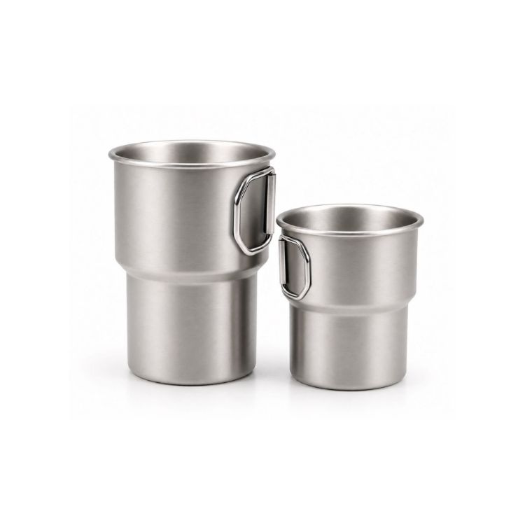 Picture of 280ML/500ML Stainless Steel Camping Mug with Handle