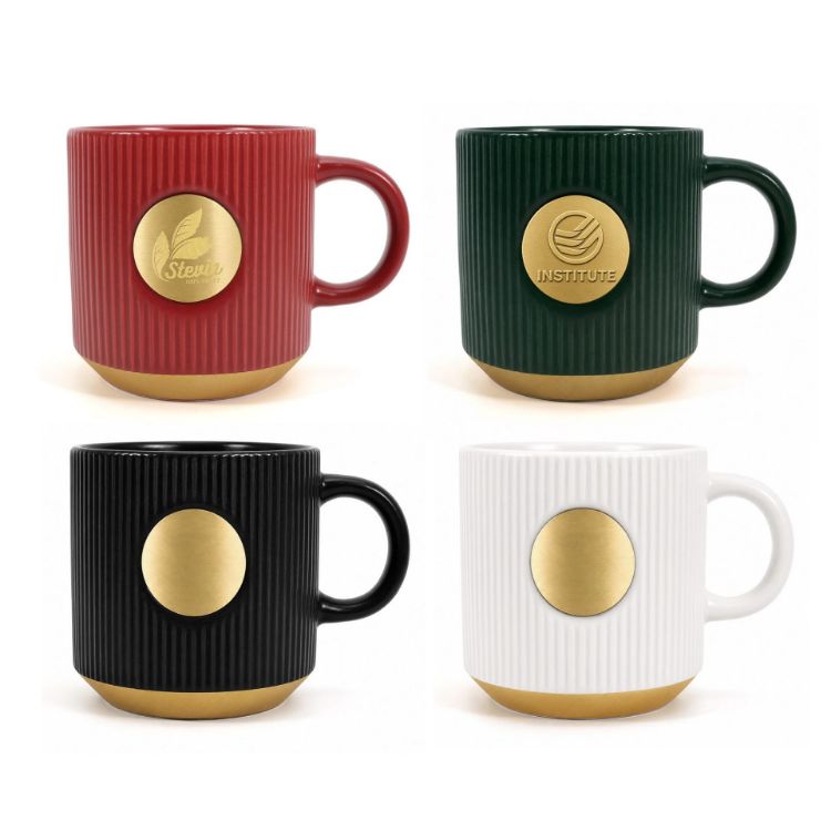 Picture of Ceramic Coffee Mug with Bronze Medal