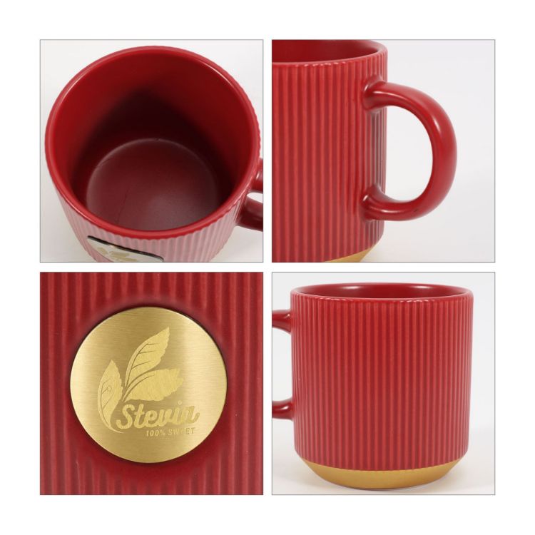 Picture of Ceramic Coffee Mug with Bronze Medal