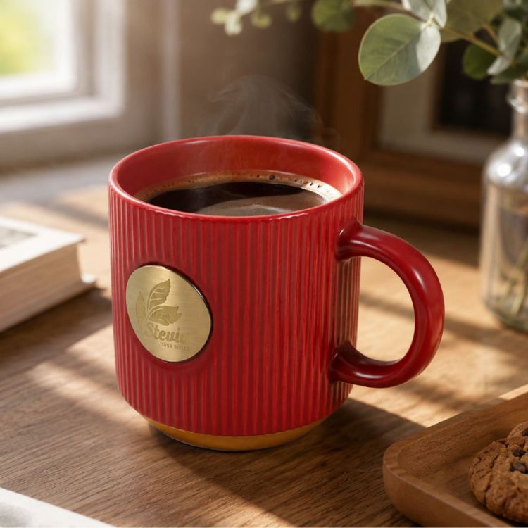 Picture of Ceramic Coffee Mug with Bronze Medal