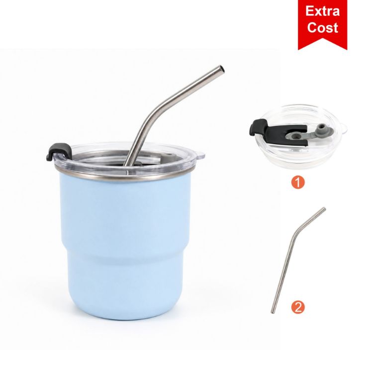 Picture of 250ML Single Wall Stainless Steel Round Bottom Camping Mug