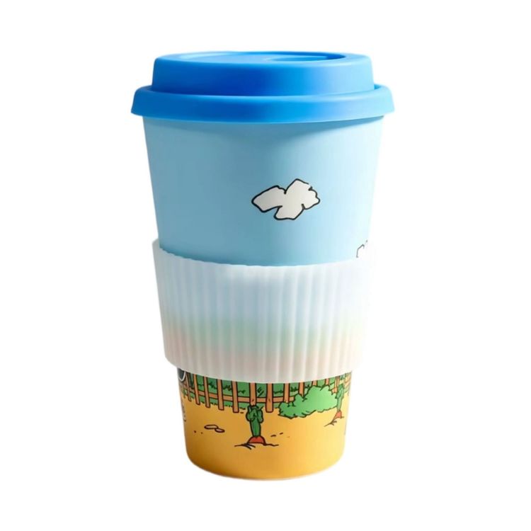 Picture of 400ml Reusable Bamboo Coffee Cup