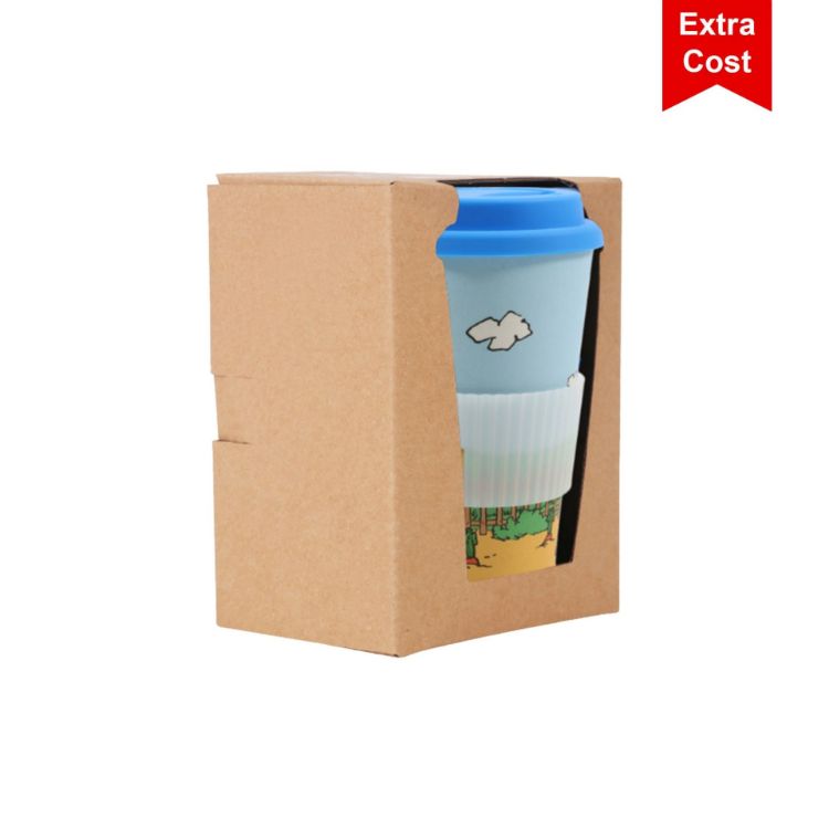 Picture of 400ml Reusable Bamboo Coffee Cup