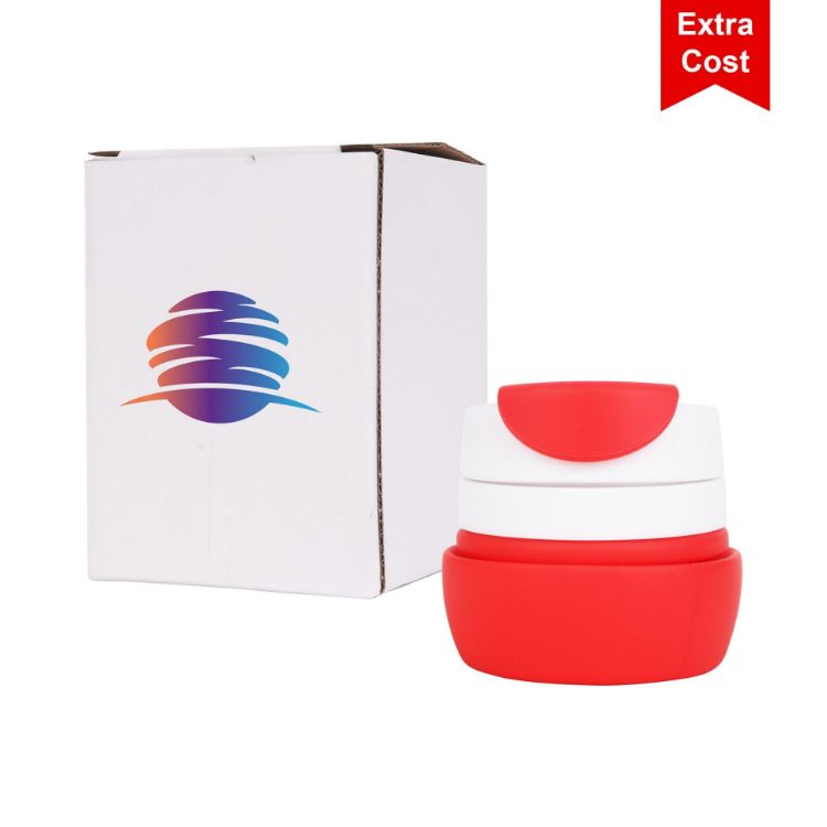 Picture of 500ml Collapsible Silicone Coffee Travel Cup