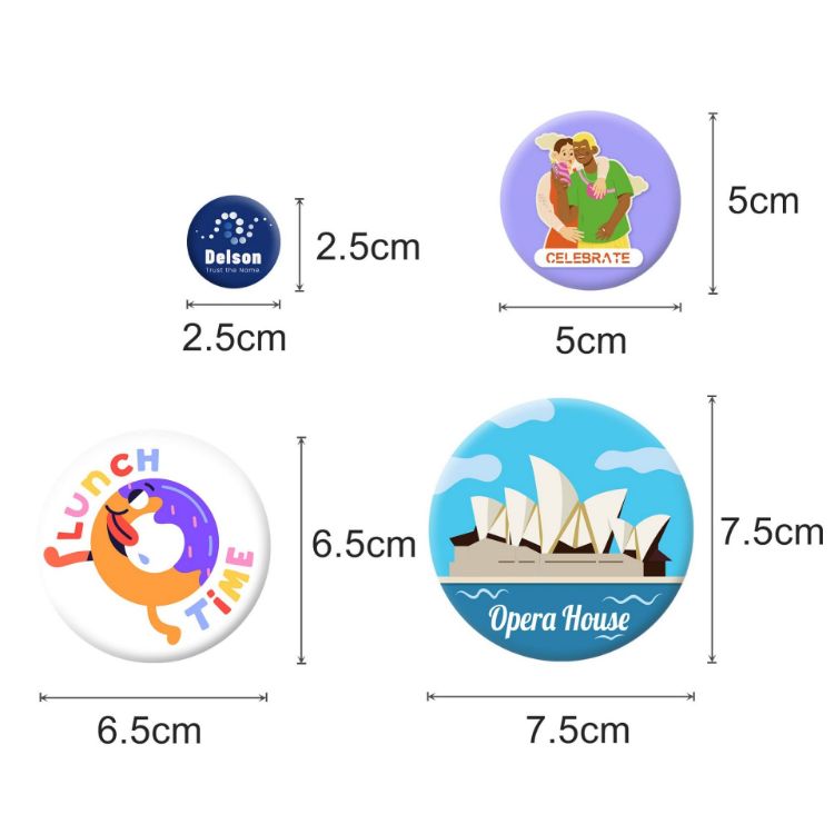 Picture of Button Badges