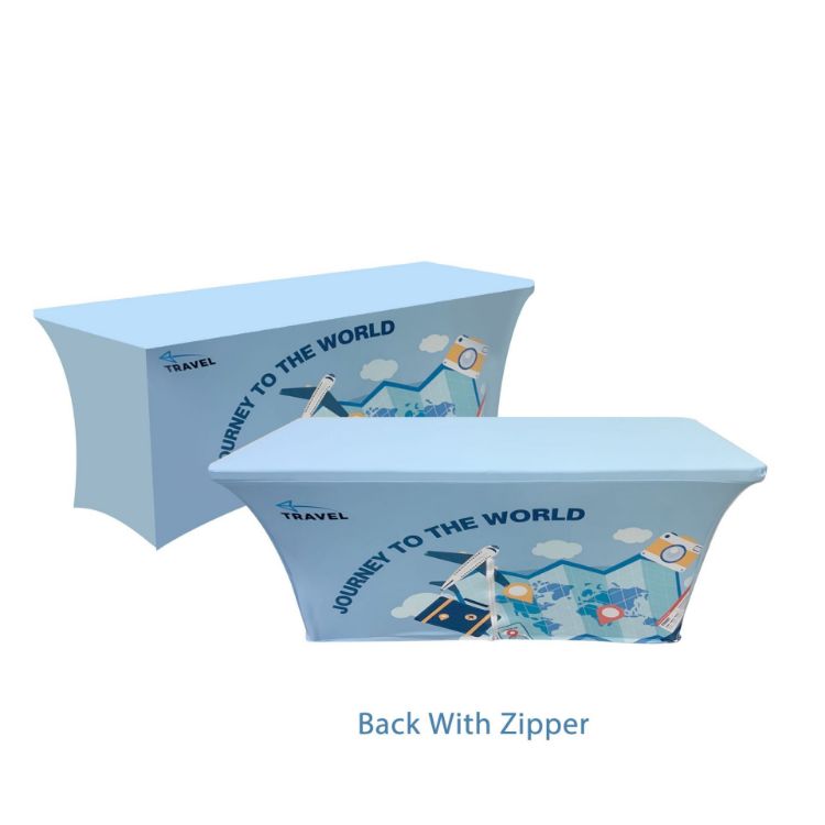 Picture of Stretch Table Covers with Zipper * 4ft