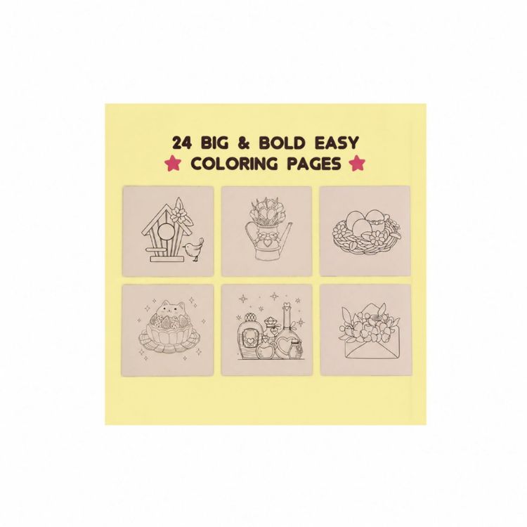 Picture of 14x14cm Custom Colouring Books