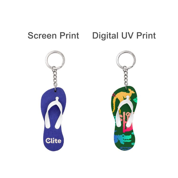 Picture of Thongs Shape EVA Keychain
