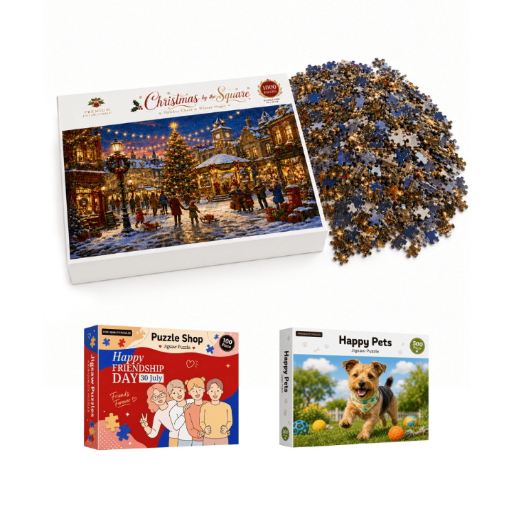 Picture of Custom Gift Box Jigsaw Puzzle