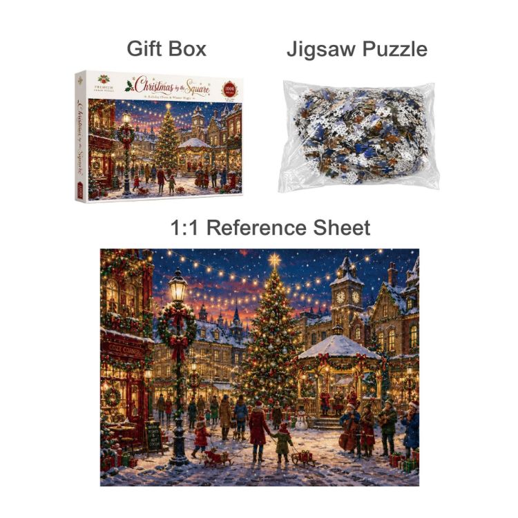 Picture of Custom Gift Box Jigsaw Puzzle