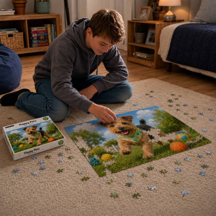 Picture of Custom Gift Box Jigsaw Puzzle