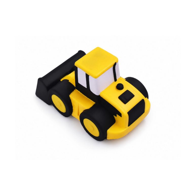 Picture of Cartoon Bulldozer Shape Stress Reliever