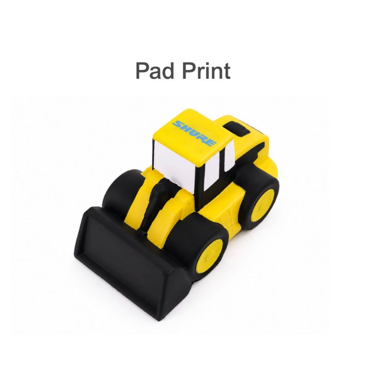 Picture of Cartoon Bulldozer Shape Stress Reliever