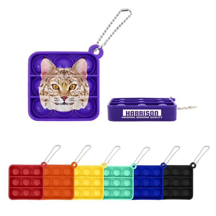 Picture of Square Fidget Keychain