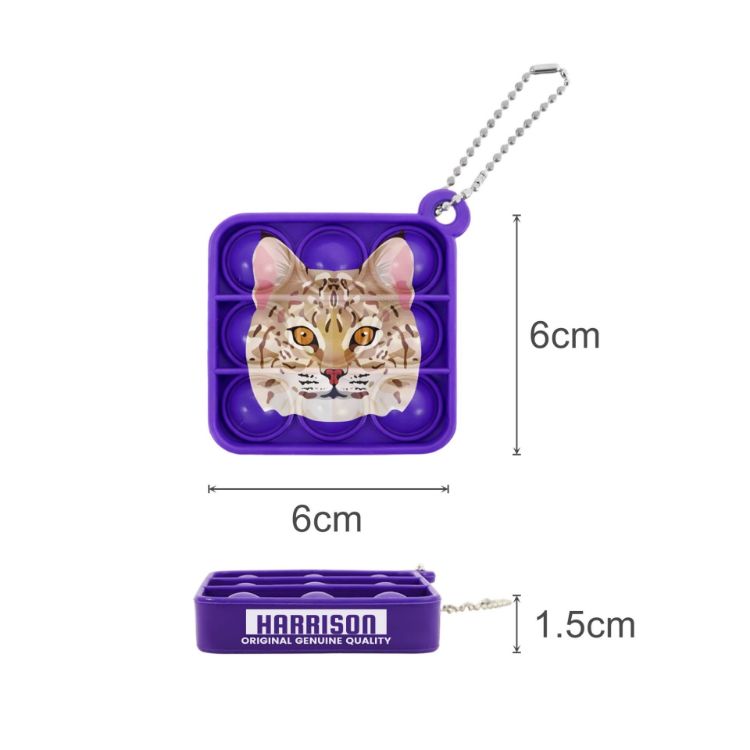 Picture of Square Fidget Keychain