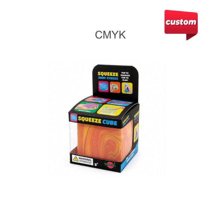 Picture of Squishy Stress Relief Colourful Cube