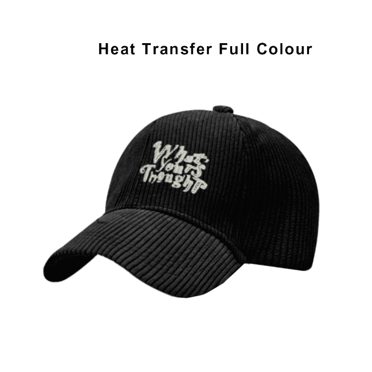 Picture of 6 Panel Corduroy Baseball Cap