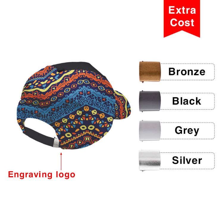 Picture of Full Sublimation 5 Panel Custom Cap