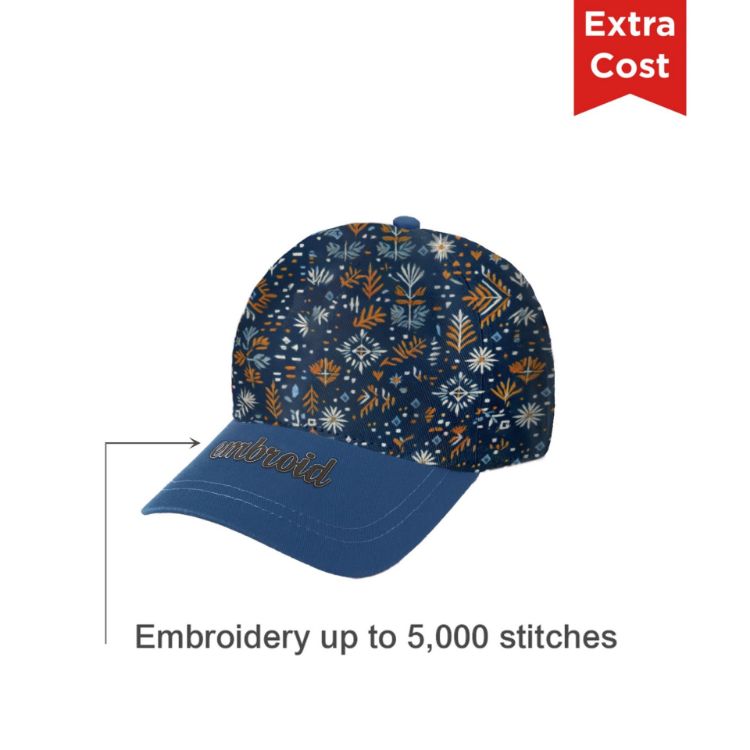 Picture of 5 Panel Custom Peak Cap