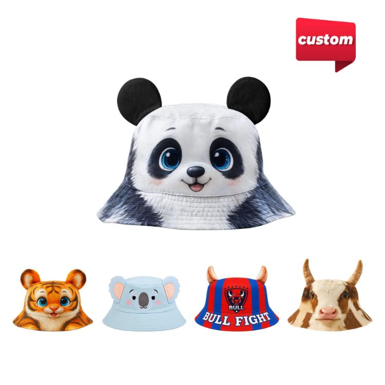 Picture of Custom Animal-Ear Bucket Hat