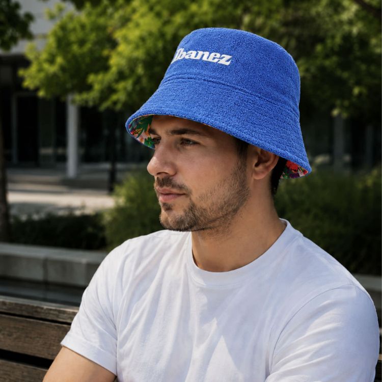 Picture of Dual-Material Reversible Bucket Hat