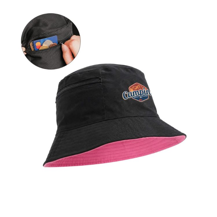 Picture of Bucket Hat with Card Pocket