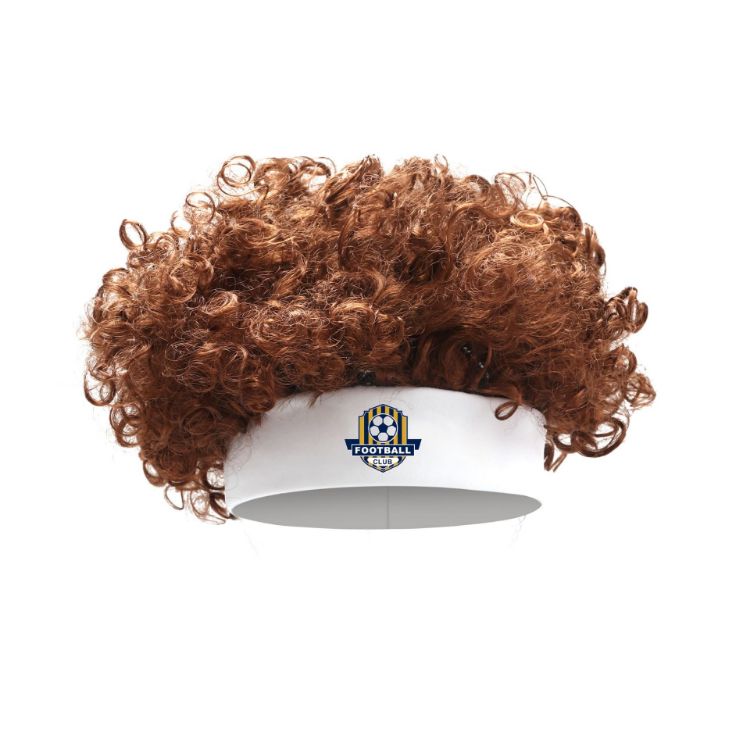 Picture of Solid Afro Headband Wig