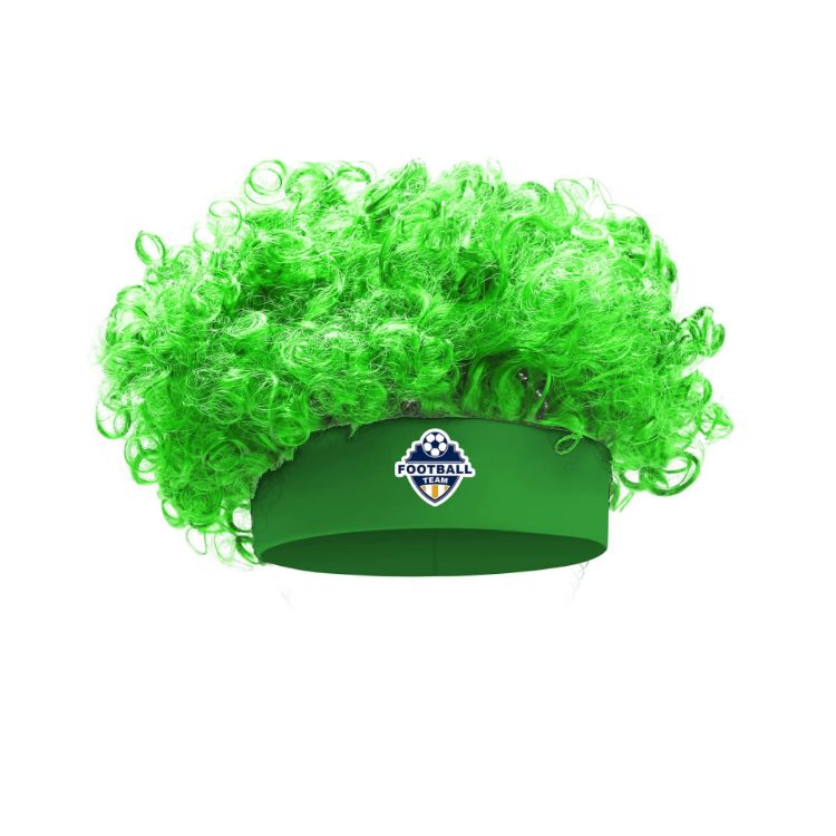 Picture of Solid Afro Headband Wig