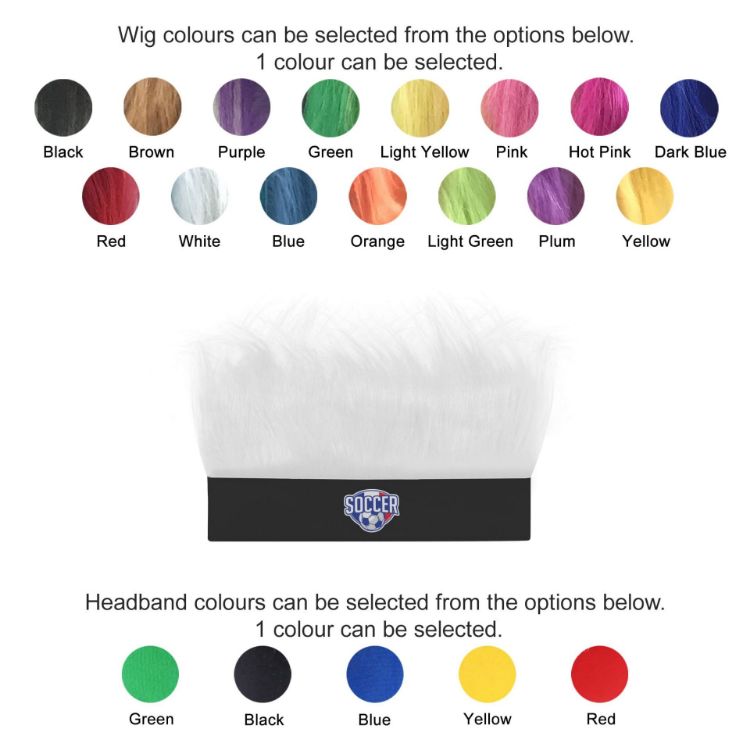 Picture of Solid Headband Wig