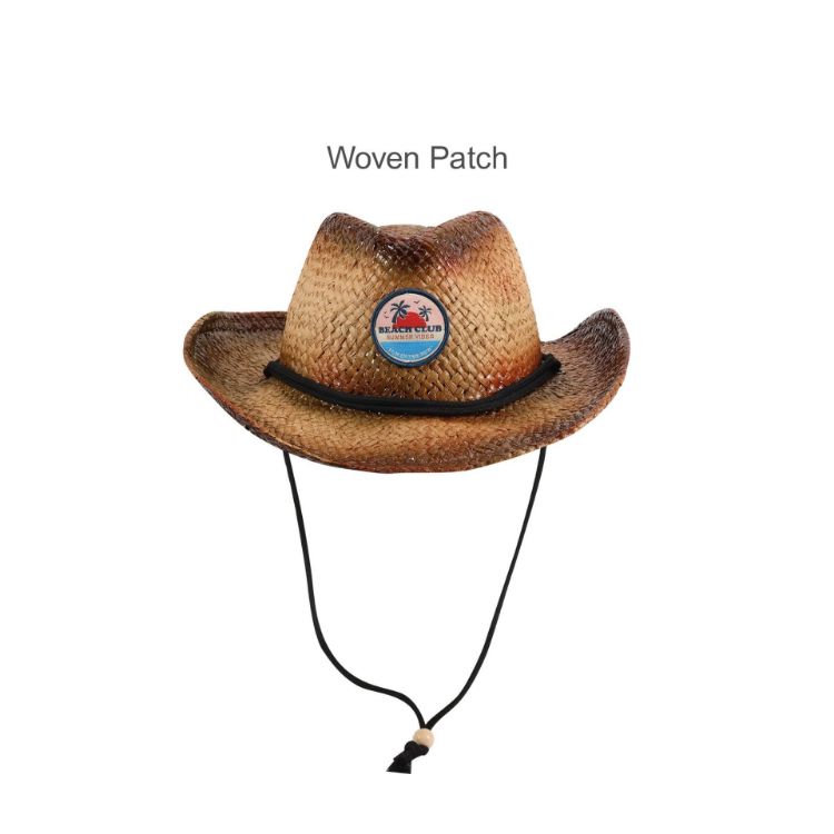 Picture of Sprayed Cowboy Straw Hats