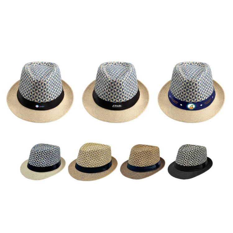 Picture of Straw Woven Top Hat