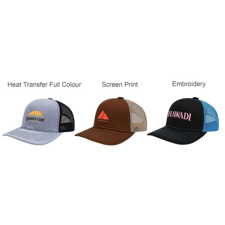 Picture of 6 Panel Mesh Back Trucker Hat