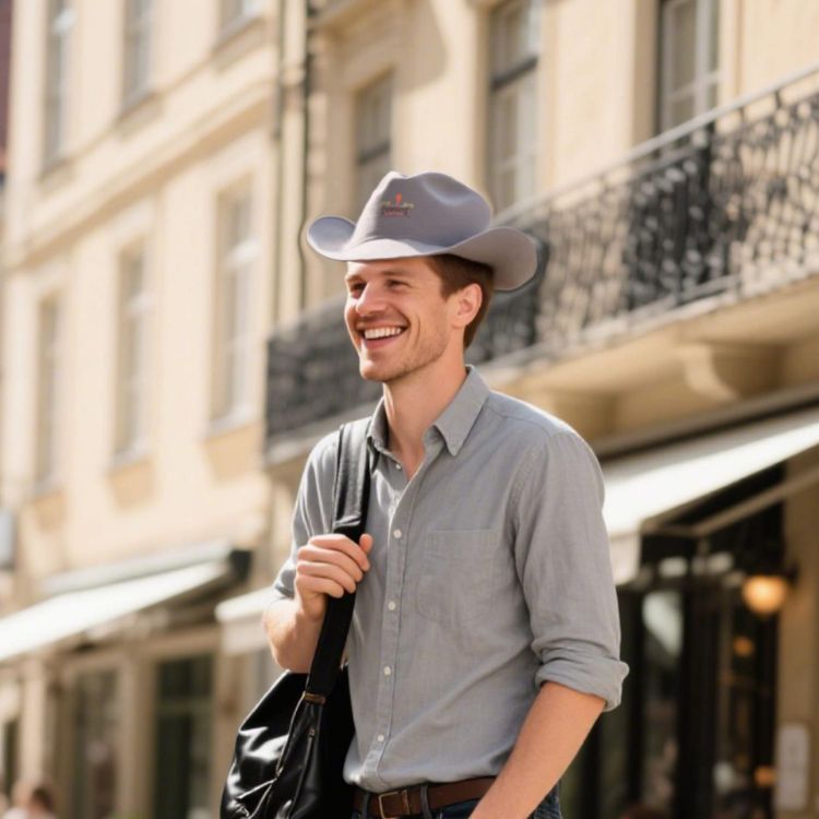 Picture of Classic Felt Fedora Cowboy Hat