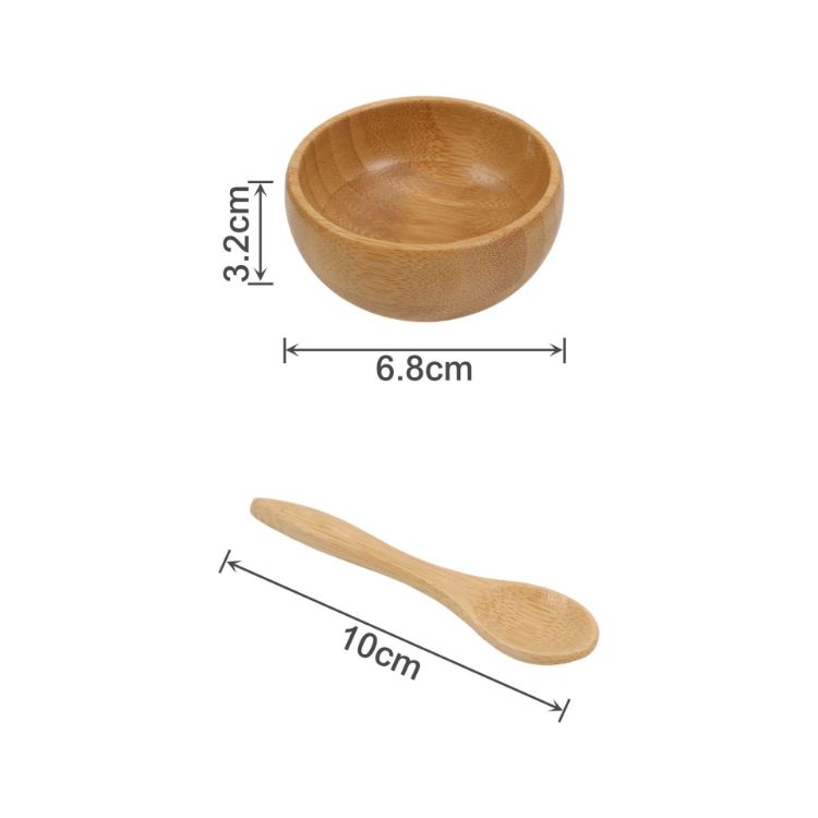 Picture of Bamboo Facial Mask Bowl Set