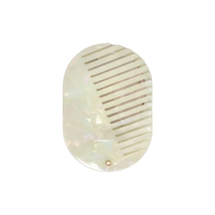 Picture of Portable Acetate Hair Comb with Mirror