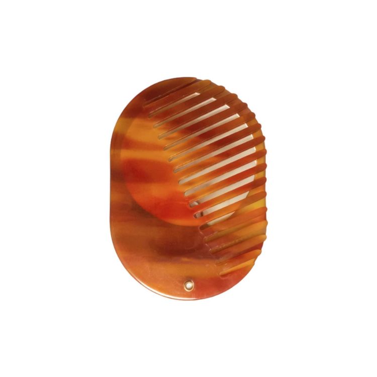Picture of Portable Acetate Hair Comb with Mirror