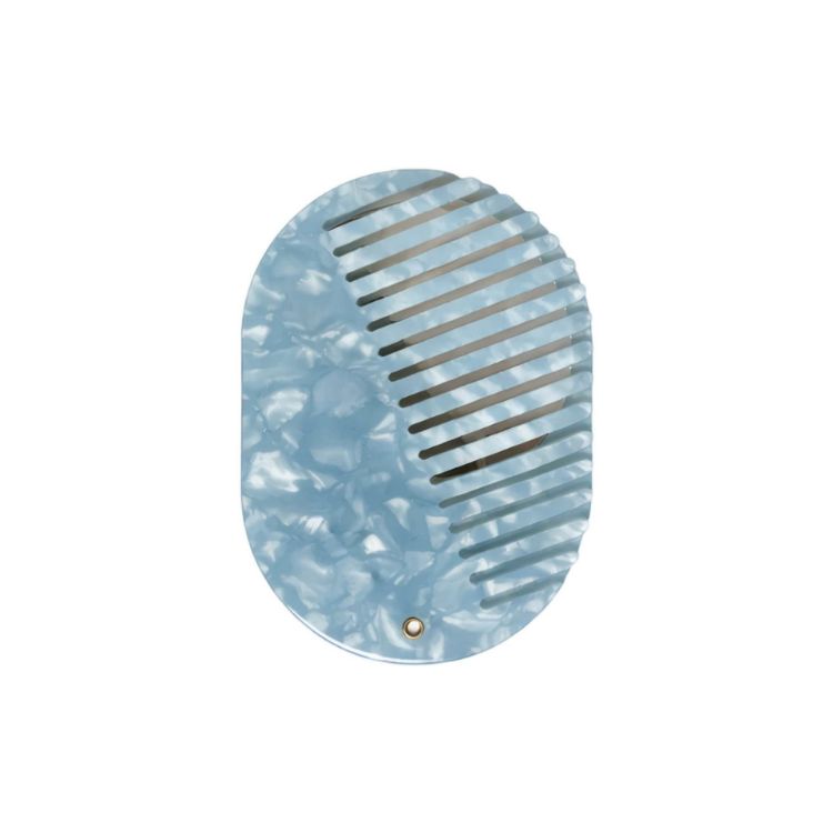 Picture of Portable Acetate Hair Comb with Mirror