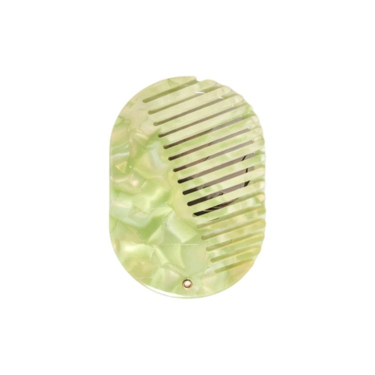 Picture of Portable Acetate Hair Comb with Mirror